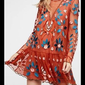 Free People Hearts Are Wild dress XS